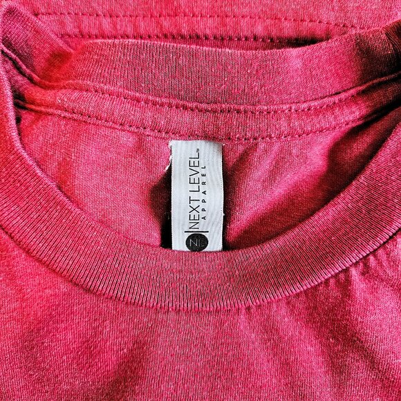 Next Level Apparel Central Perk Red Short Sleeve T-Shirt Size SMALL - Picture 8 of 8